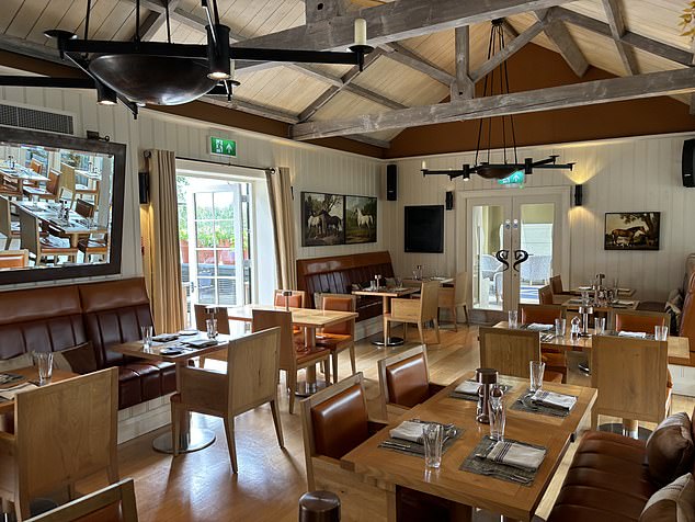 The Stables is a high-end spot for lunch right next to the golf facilities