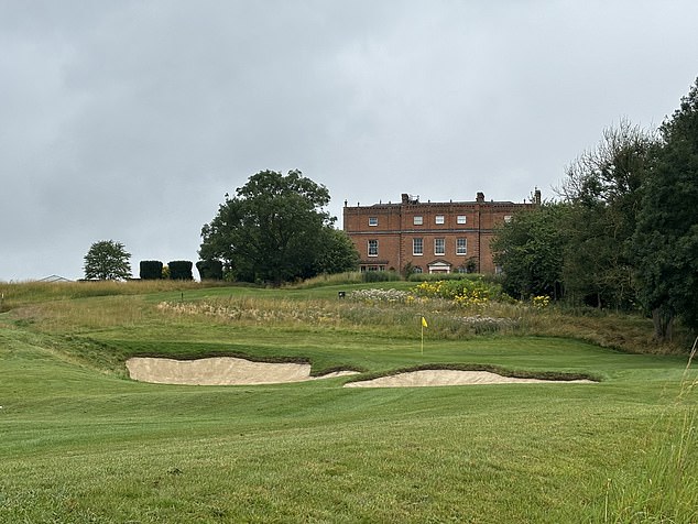 One of the front nine par threes that show off The Grove's estate as well as the greens