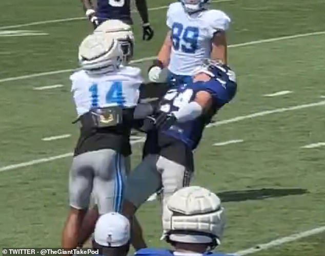 On Monday morning, three fights broke out between the two teams at another joint-practice