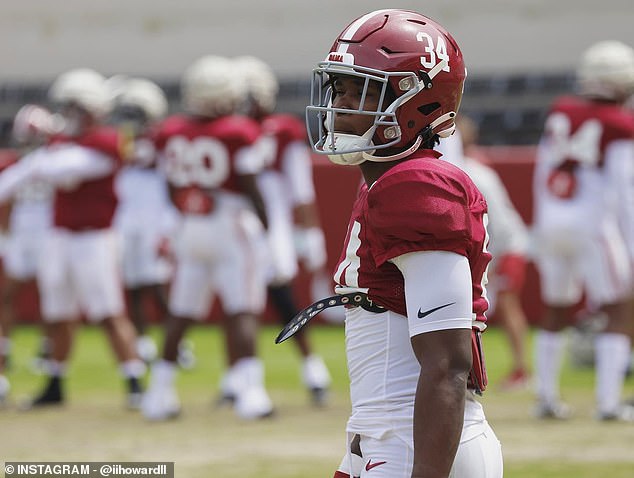 Former Alabama walk-on defensive back Terrance Howard has died at the age of 19