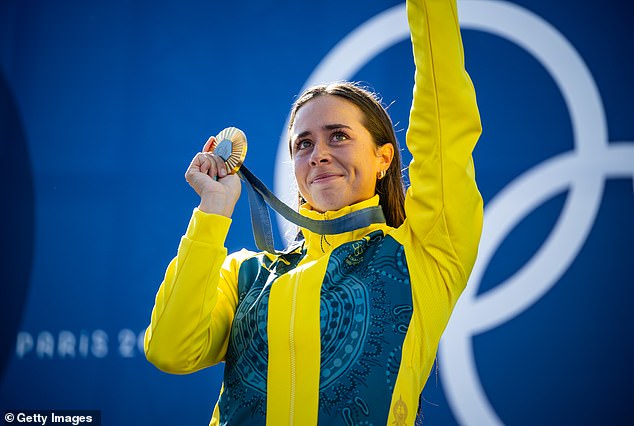 Noemie couldn't believe she had accomplished her Olympic dreams after watching her sister Jessica pave the way for her