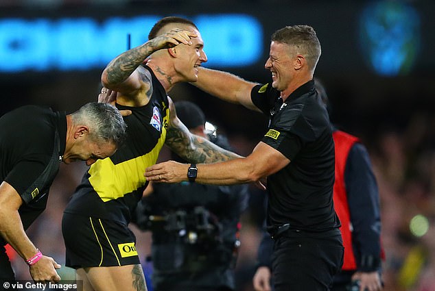A reunion with former coach Damien Hardwick at the Gold Coast could be on the cards, possibly in an off-field role
