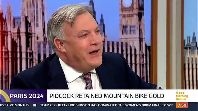 Ed Balls (pictured) said it was 'embarrassing' that he called the sport easy. He said, 'Of course, it's not easy'