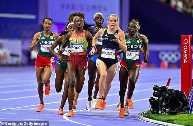 Hodgkinson showcased her prowess in the 800m final in Paris, achieving a global title