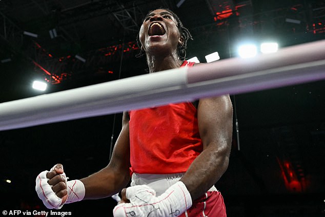 She is competing for the Refugee Olympic Team because she still awaits citizenship and a passport from the country which has been her home for 15 years
