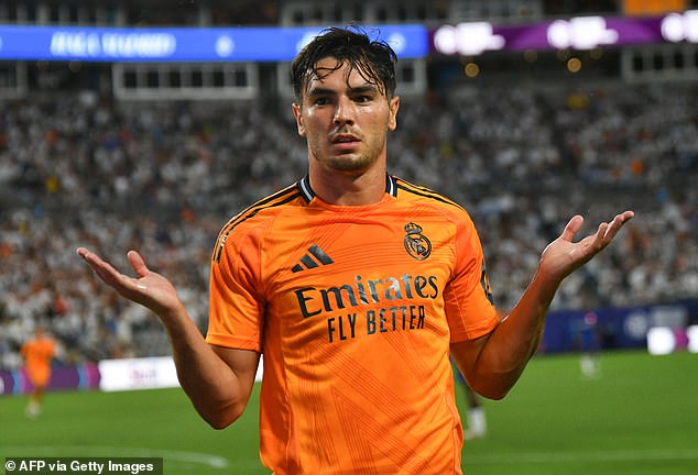 Brahim Diaz and Lucas Vazquez scored to secure victory for Real Madrid