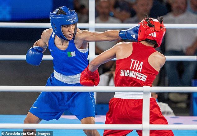 Khelif wins against Thailand's Suwannapheng