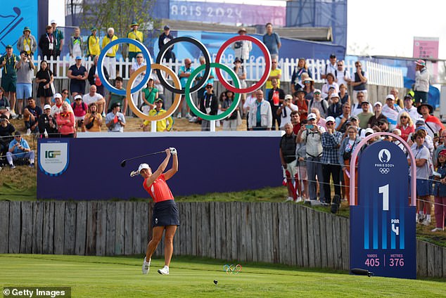 Team GB 's Charley Hull found her Olympic golf journey begins poorly Wednesday
