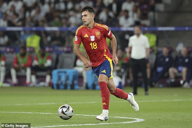 Martin Zubimendi impressed with his starring role in the European Championship final
