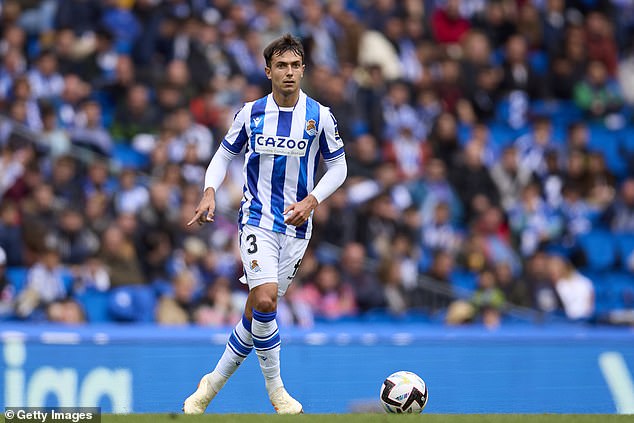 Zubimendi has spent his entire career at boyhood club Real Sociedad and racked up 188 games