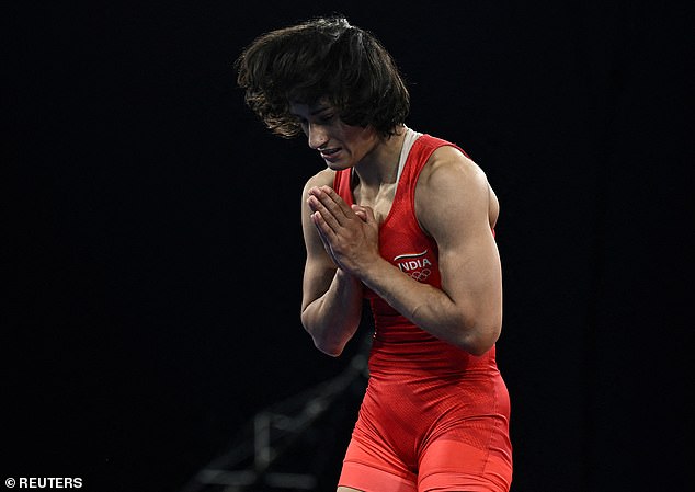 Phogat was disqualified from India's first women's 50kg wrestling final for being 150g overweight