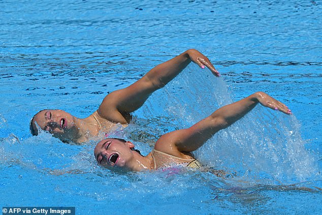 Shortman and teammate Isabelle Thorpe won two silver medals at the European Aquatics Championships in June.