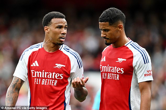 Gabriel and Saliba have formed a strong central defensive partnership