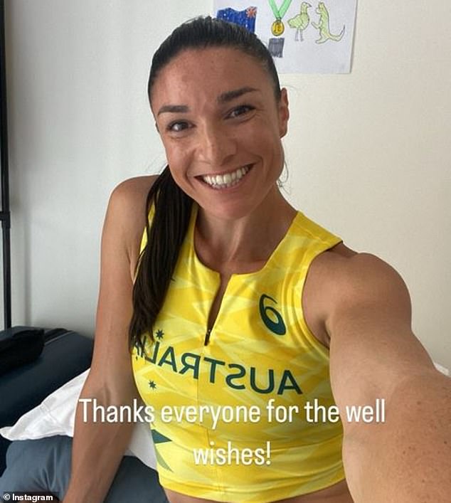 Jenneke posted an update on her injuries, thanking fans who have wished her well