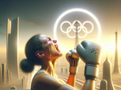 Algerian boxer at centre of gender row sheds tears after quarter-final victory | Paris Olympic Games 2024