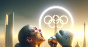 Algerian boxer at centre of gender row sheds tears after quarter-final victory | Paris Olympic Games 2024