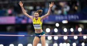 Aussie Olympics star gives a VERY bizarre answer when asked what she was singing just before jump that won her a silver medal