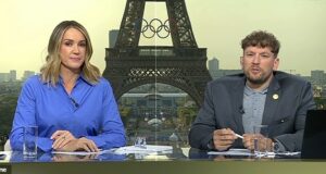 Aussies blast Channel Nine commentator for ‘slouching through the whole Olympics’ – before being told they have made a shocking and VERY offensive mistake