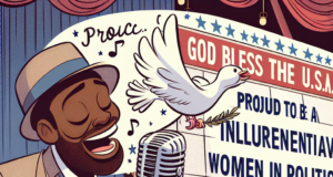 ‘Comic for Kamala’ croons ‘God Bless the U.S.A.’ parody: ‘Proud to be a Kamala Man’