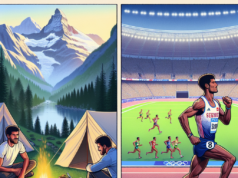 Elliot Giles: from camping in Swiss Alps to a place in Olympic 800m semi-finals | Paris Olympic Games 2024