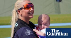 GB’s Amber Rutter wins skeet shooting silver three months after giving birth | Paris Olympic Games 2024