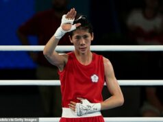 Gender row boxer Lin Yu-ting will fight for Olympic gold medal in women’s 57kg division after beating Turkey’s Esra Kahraman via unanimous decision