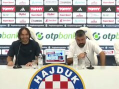 Gennaro Gattuso tells his own Hajduk Split player to ‘F*** OFF’ in hilarious moment during press conference as notorious hot head gives advice for handling the media