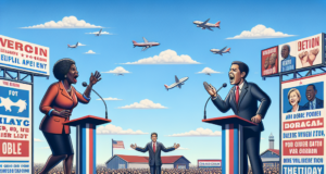 Harris and Walz trade fire with Trump running mate Vance at dueling events in Blue Wall states battle