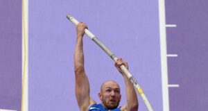 ‘How embarrassing’: Fans react as Estonia’s Karel Tilga’s pole vault attempt goes wrong during decathlon at Paris Olympics