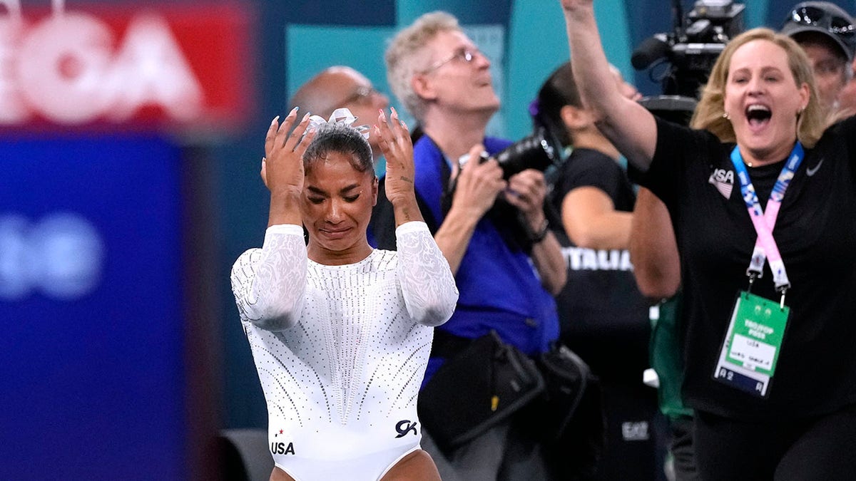 Jordan Chiles wins bronze