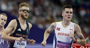 Josh Kerr reveals why his Olympic battles with Jakob Ingebrigtsen may be OVER – after the bitter rivals were upset by American underdog Cole Hocker in an epic 1,500m final