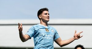 Julian Alvarez responds to Pep Guardiola’s blunt comments on his Man City future – as the Copa America winner admitted frustration at missing the club’s key matches