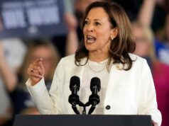 Kamala Harris shuts down anti-Israel protesters during campaign speech