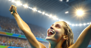 Katie Ledecky wins record-breaking 13th Olympic medal in women’s 4x200M freestyle relay