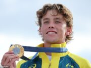 Keegan Palmer reveals why he thinks he was LUCKY to win another gold medal after skateboarding sensation defended his crown at the Olympic Games