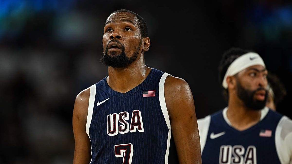 Kevin Durant in action
