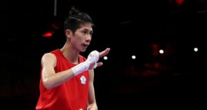 Lin Yu-Ting guaranteed an Olympic medal after winning featherweight quarter-final amid eligibility row