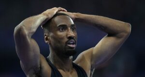 Matthew Hudson-Smith breaks down in tears after missing out on Olympic 400m gold to USA’s Quincy Hall by narrowest of margins – as Team GB star accepts ‘the better man won’ fiercely contested race