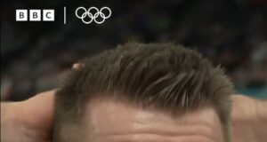 Max Whitlock is brought to TEARS over question about his daughter during emotional interview – as Team GB star suffers Olympic heartbreak in his final gymnastics routine