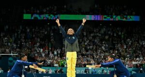 Michelle Obama defends Simone Biles and Jordan Chiles over Olympic gesture branded ‘disgusting’ by NFL star