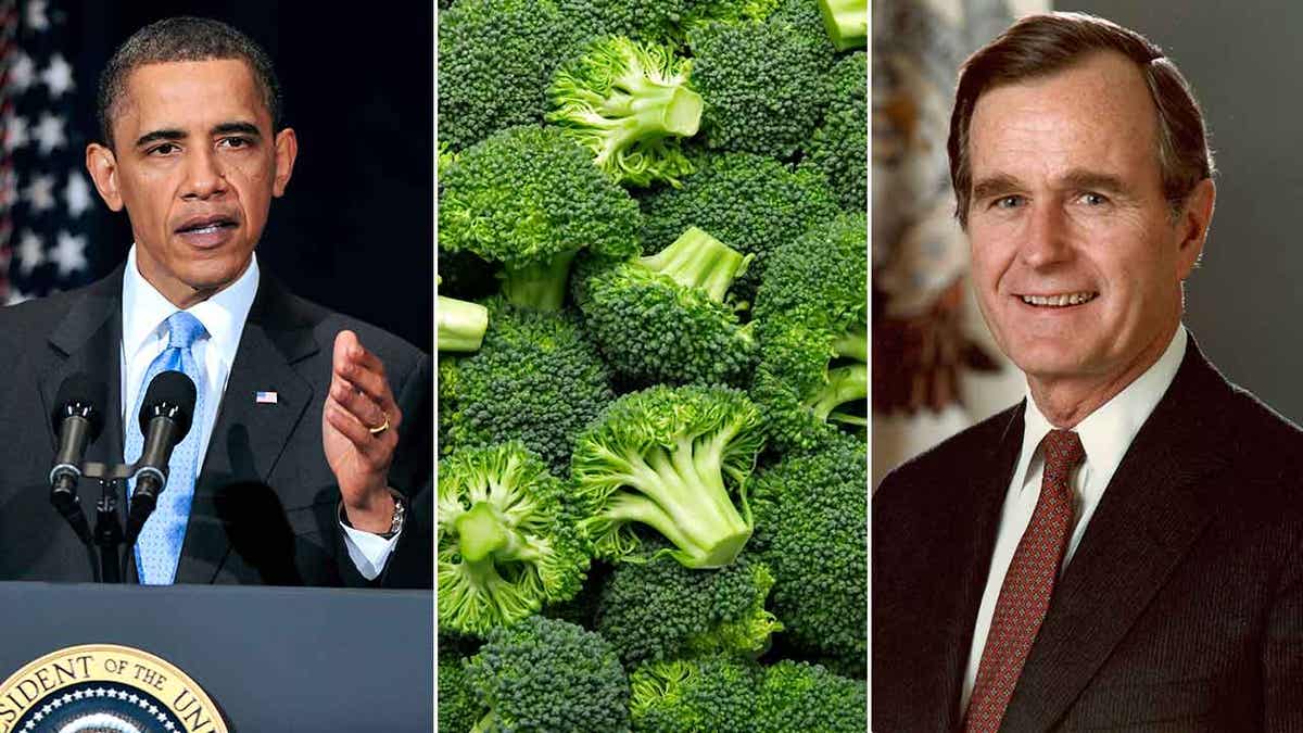 Former President George H.W. Bush disliked broccoli, while former President Barack Obama claimed it was his favorite food.