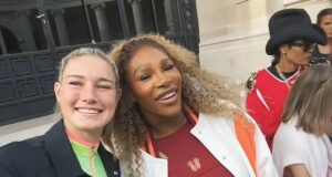 Paris Olympics: AFLW star Tayla Harris’ shocks fans with selfie with tennis legend Serena Williams weeks out from season kick-off