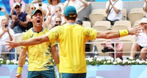 Paris Olympics: Aussie tennis veterans Ebden and Peers roar to unexpected gold medal in doubles