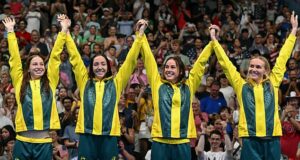 Paris Olympics: Why Aussie pool queen Mollie O’Callaghan gave her gold medal away after epic relay win