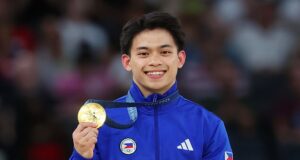 Paris Olympics gold medal winner gets a lifetime supply of something you should NOT read about if you’ve just eaten