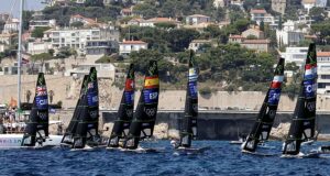 Paris Olympics medal race is dramatically ABANDONED due to weather conditions… as BBC commentators admit they’ve ‘never seen anything like it’