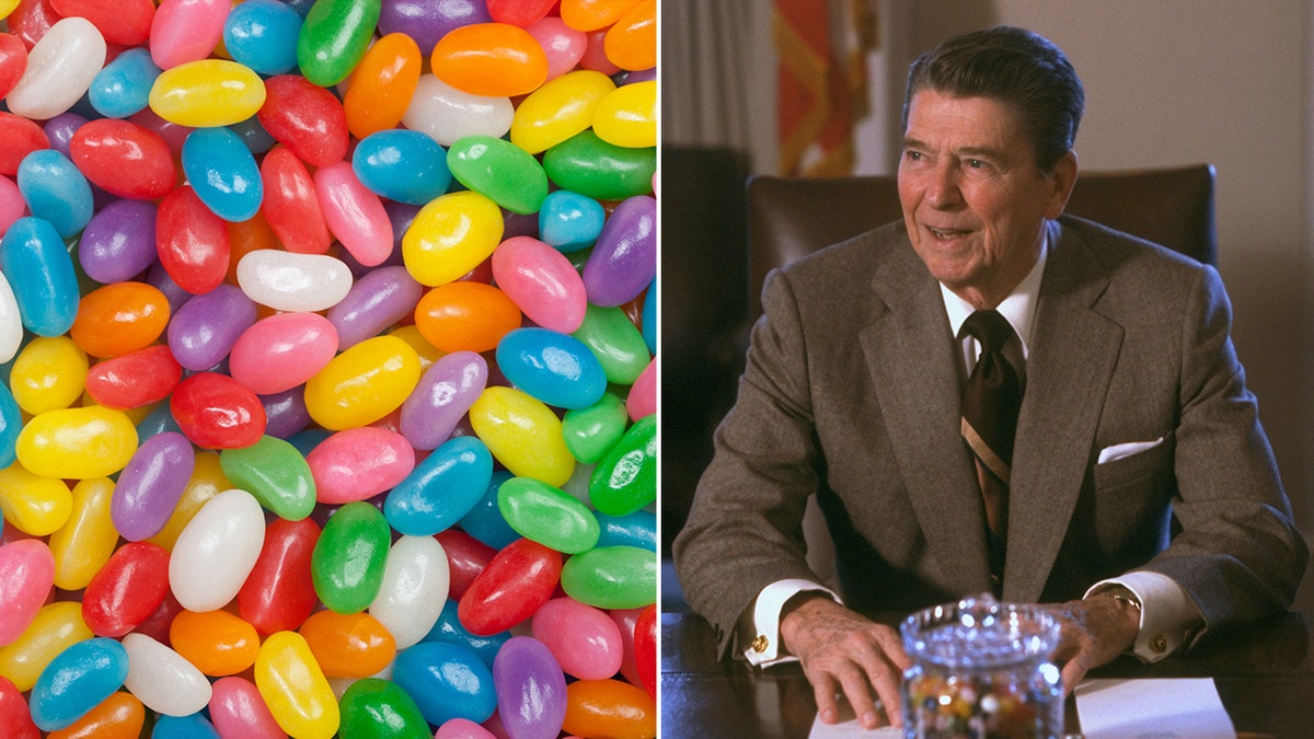 A jar of jelly beans was frequently found near President Ronald Reagan during his administration.