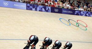 Team GB settle for silver after losing dramatic men’s team pursuit final against Australia – as cyclists secure their fourth medal of the Paris Olympics