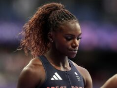 Team GB star Dina Asher-Smith crashes out of women’s 100m at Paris Olympics after finishing fifth in the semi-finals