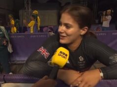 Team GB star praised for showing an ‘elite mentality’ in honest interview after finishing eighth in the BMX final at the Paris Olympics